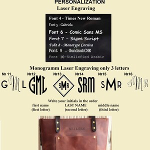 large leather tote bag