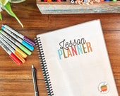 Printable Lesson Planner, Undated Homeschool Planner, Habit Tracker, Perpetual Calendar, Meal Planner, School Schedule, Daily Routine To-Do