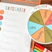 Days of the Week Wheel & Tracing Worksheet, Homeschool Printable ...