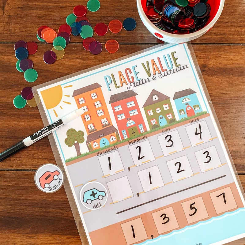 Place Value Anchor Chart - Etsy