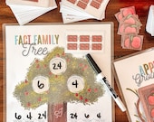 Multiplication + Division Fact Family Math Practice Set, Printable Elementary Math Worksheet, Hands On Homeschool Math, Visual Teaching Tool