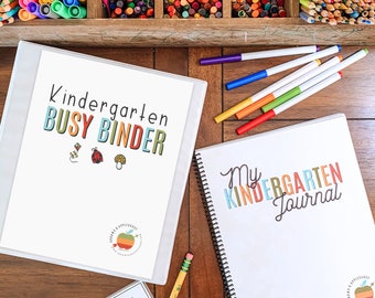MEGA Kindergarten Bundle, Printable Kinder Activity Book, Kindergarten Journal, Homeschool Activities, Kindergarten, Math, Alphabet, Writing