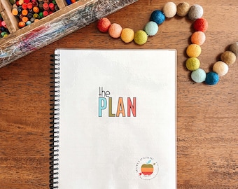 Lesson Planner, EDITABLE Calendar, Homeschool Schedule, Daily Weekly Monthly Routine, Habit Tracker, Teacher Printable Planner, Daily Rhythm
