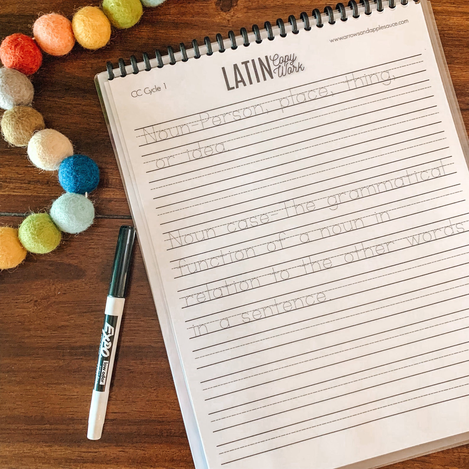Latin Printable Worksheets Noun Cases And Declensions CC Etsy