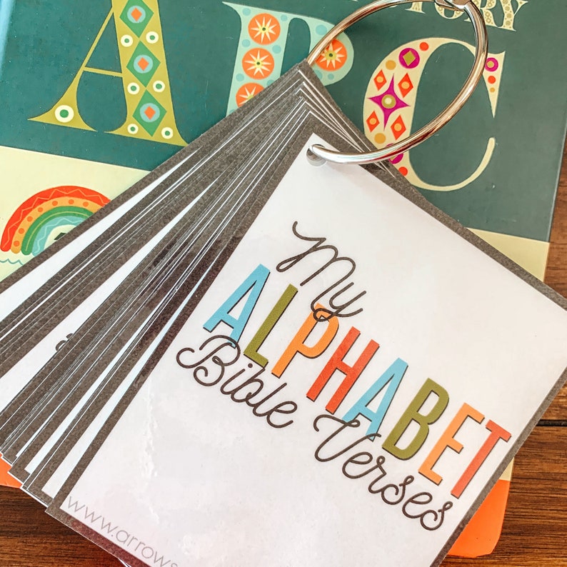 alphabet bible verse cards printable abc bible flashcards etsy
