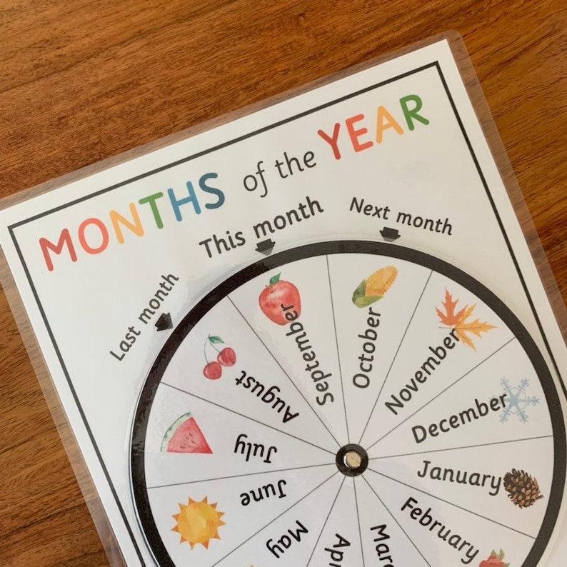 Montessori Weeks Of The Calendar year Printable Clroom Calendar, Circle Season Video game, Homeschool Printable, Preschool Curriculum, Understanding Applications image relating to Months of the Year Printable referred to as Montessori Weeks Of The 12 months Printable Clroom Calendar, Circle Year Sport, Homeschool Printable, Preschool Curriculum, Mastering Applications