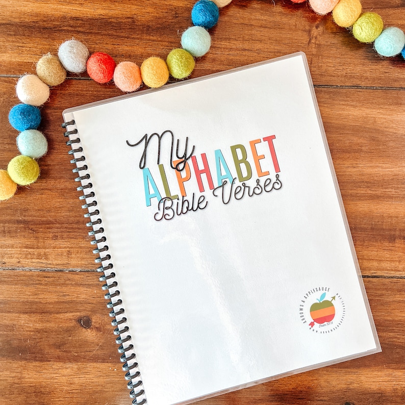 Bible Verse Tracing Pages, Printable Alphabet Worksheets, Penmanship Activity, Kids Bible Study, Writing Practice, Scripture Tracing Pages image 1
