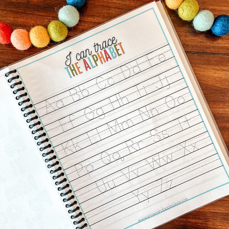 Bible Verse Tracing Pages, Printable Alphabet Worksheets, Penmanship Activity, Kids Bible Study, Writing Practice, Scripture Tracing Pages image 3