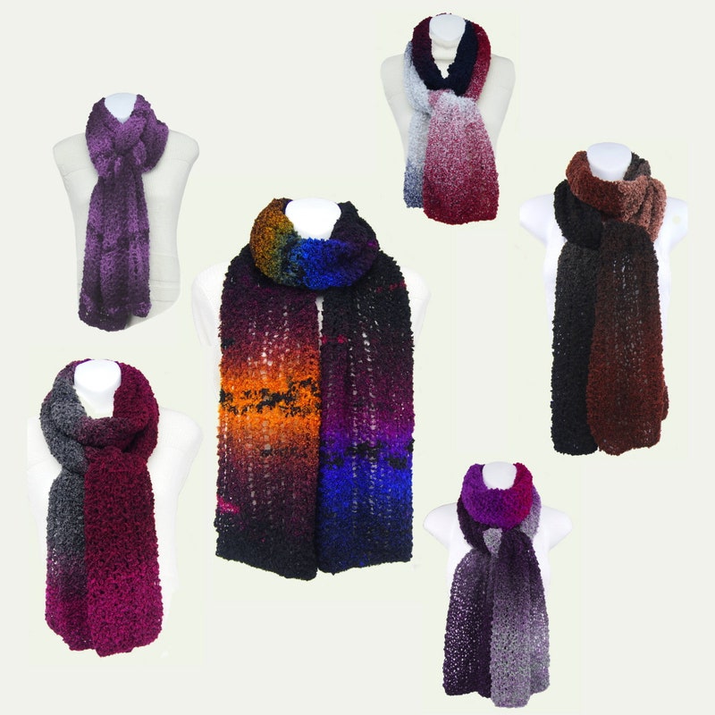 Knitted Ombre Scarf main image 0