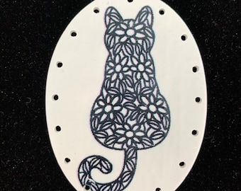 Zentangle Cat Basket Base