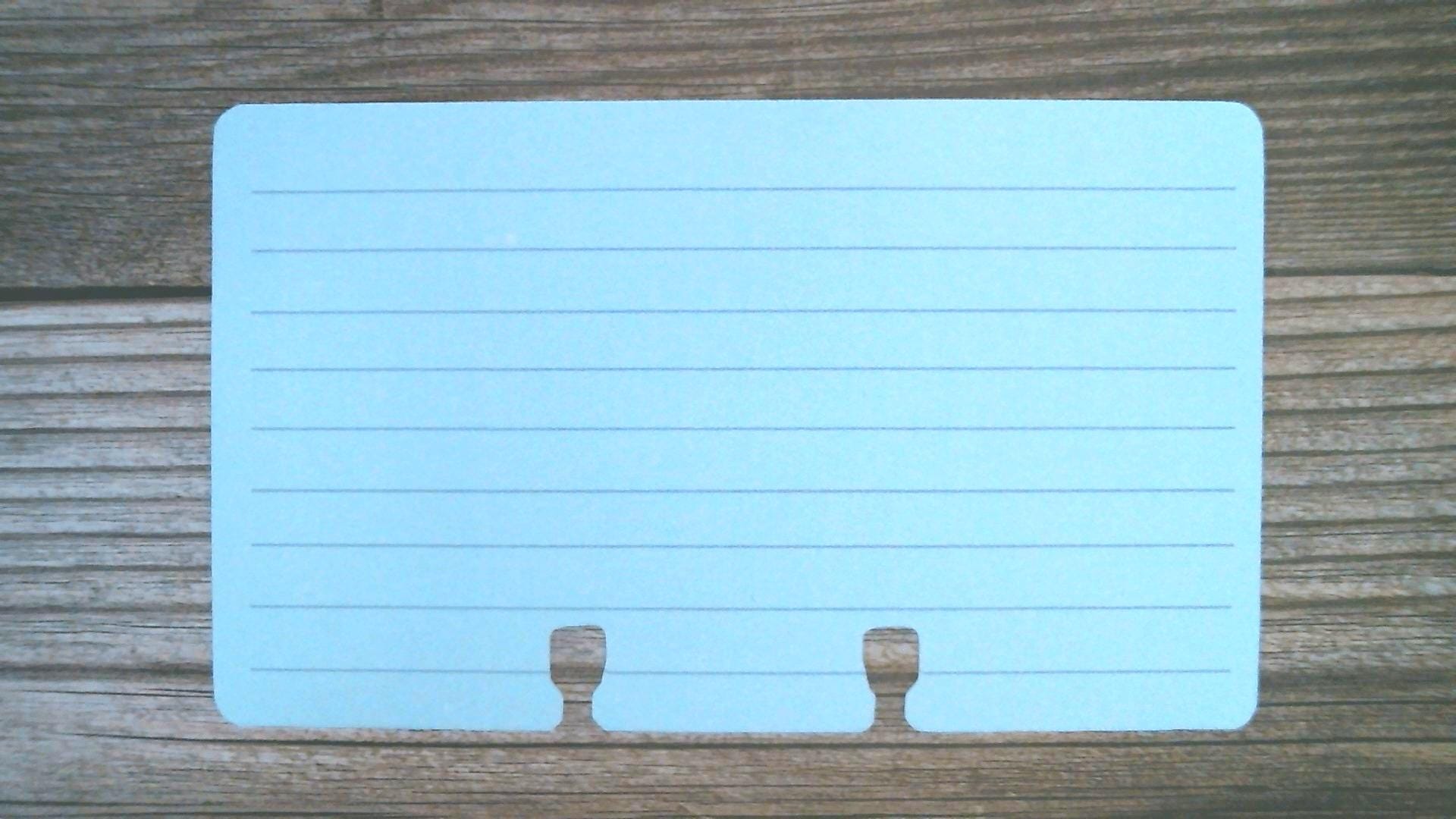 Pink Rolodex Refill Cards - 100 Pack Of 3x5 Inch Colored Index Cards For Card Files