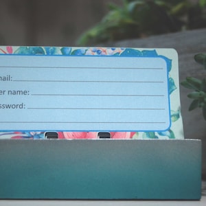 Cartes Rolodex - Succulent - Mot de passe