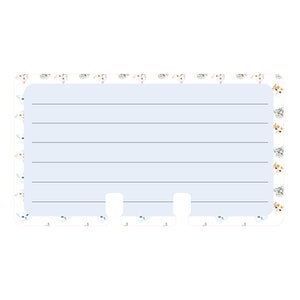 Cartes Rolodex - Kitty Cat - Lignées