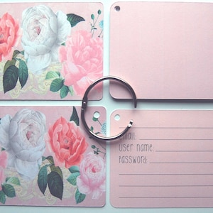 Protetor de senhas - Shabby Rose