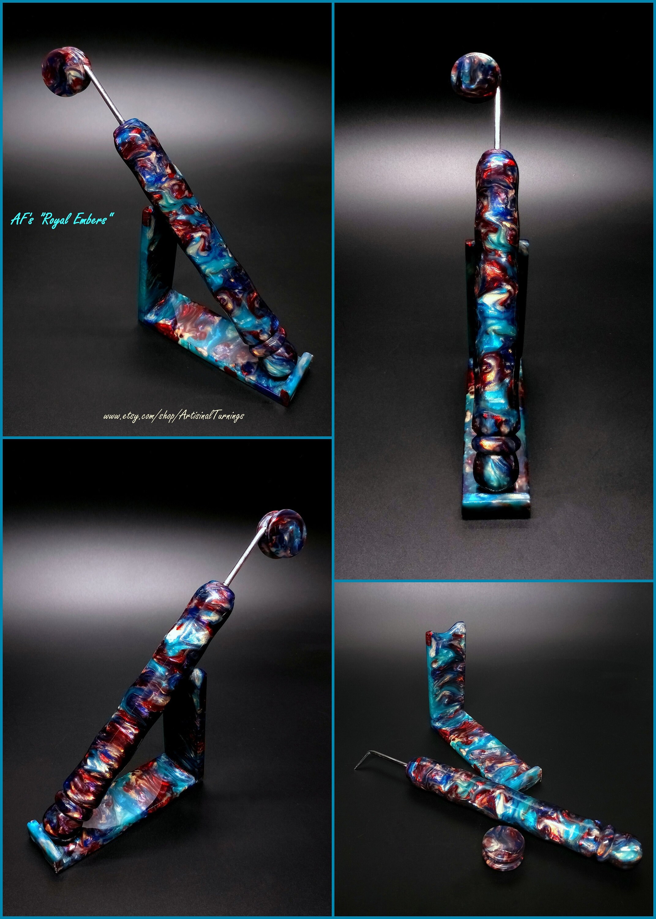 Loom Knitting Hooks - Choose Your Colors, Shape and Size!