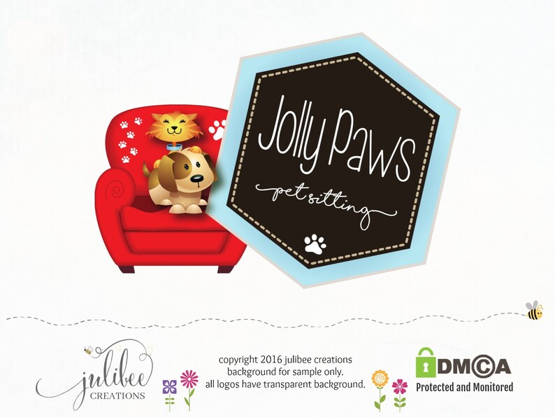 Pet Photography Logo Premade Logo Photography Logos Dog Etsy