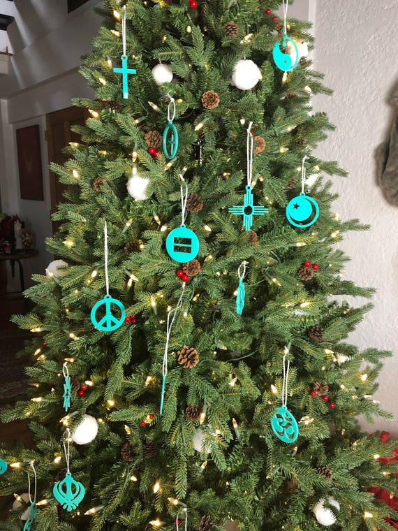Muslim Tree Ornament Peace Ornaments Muslim Christmas Etsy