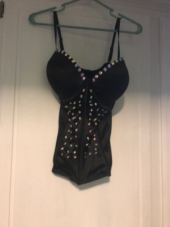 blinged out corset tops