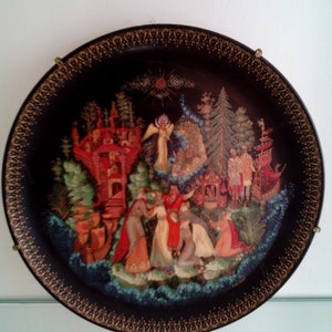 Russian Legends - Bradford Exchange Collector Plate &quot;Tsar Sultan&quot;