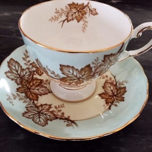 Tuscan (England) Teacup and Saucer Set