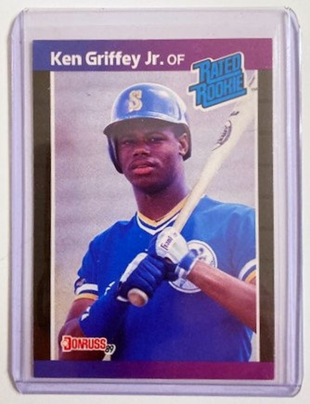 Baseball Rookie Card Ken Griffey, Jr 1989 Donruss 33 Etsy