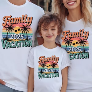 Family Vacation 2025 Shirts, Making Memories Together Family Shirt, Family Matching Shirt, Family Beach Trip Tee,Family Vacation Tees,SL5108