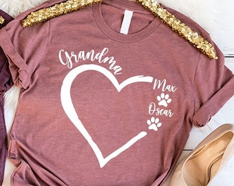 Best Dog Nana Ever Shirt Dog Grandma Gift Of Love Best Dog Nana Ever Shirt Dog Grandma Gift Of Love