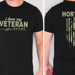 I Love My Veteran Shirt, Veterans Day Appreciation, Veteran Love T-shirt, Veteran Fiancee Shirt, Soldier Shirt, Veteran Wife Gift, SL3178