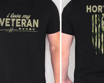 I Love My Veteran Shirt, Veterans Day Appreciation, Veteran Love T-shirt, Veteran Fiancee Shirt, Soldier Shirt, Veteran Wife Gift, SL3178