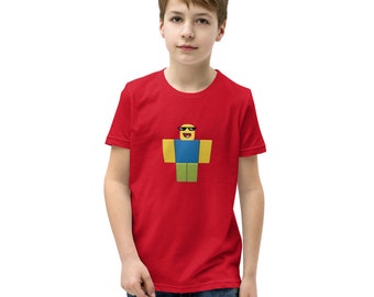 Noob Shirt Etsy - pocket noob t shirt roblox