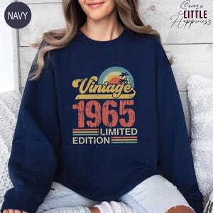 Custom Birthday Sweatshirt, Vintage Birthday Gift, Personalized Birthday Sweatshirt, Limited Edition Hoodie, Birthday Party Hoodie, SL5015