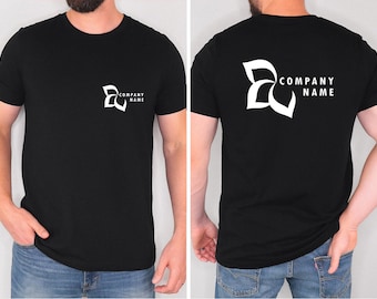 Custom Logo Design Shirt, Business Logo T-Shirt, Company Text Shirts, Personalized Group Tee, Brand Logo Tshirt, Customized Company Shirts