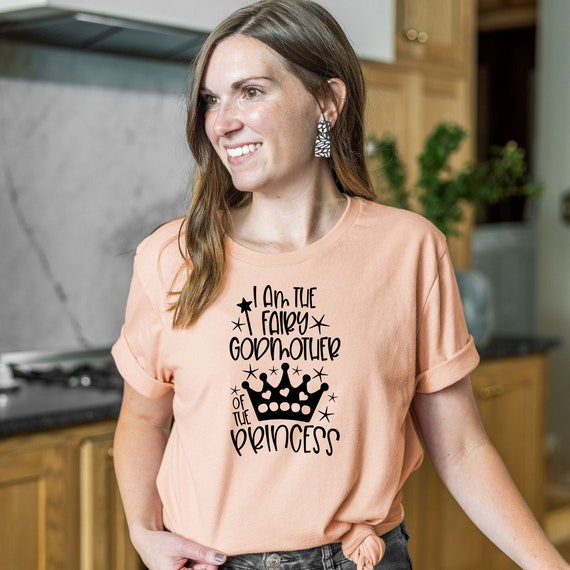 Princess T-shirt Godmother | Etsy 