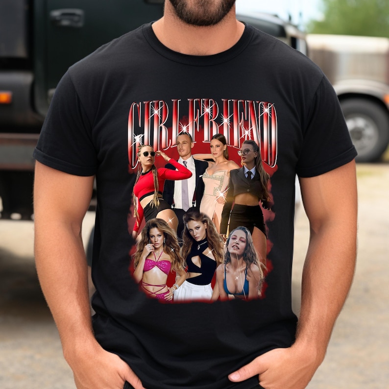 Custom Photo Best Dad Bootleg Rap Shirt, Personalized Dad Grandpa Face Collage Tee, Best Dad Shirt, Vintage Fathers Day T-Shirt image 3