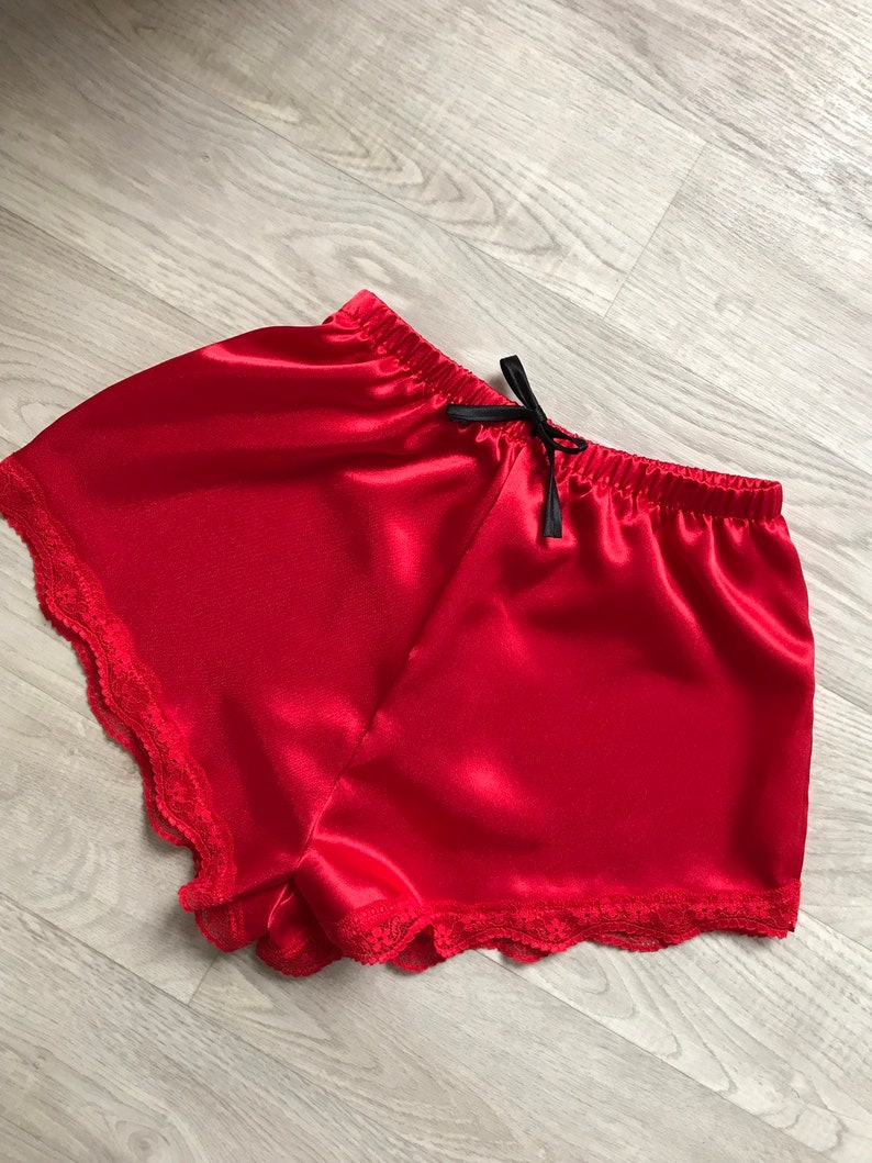 Polyester Satin X Nylon Tulle Shorts main image 0