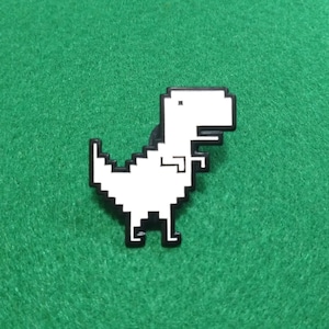 Google Offline Dinosaur Game - Trex Runner Poster for Sale by