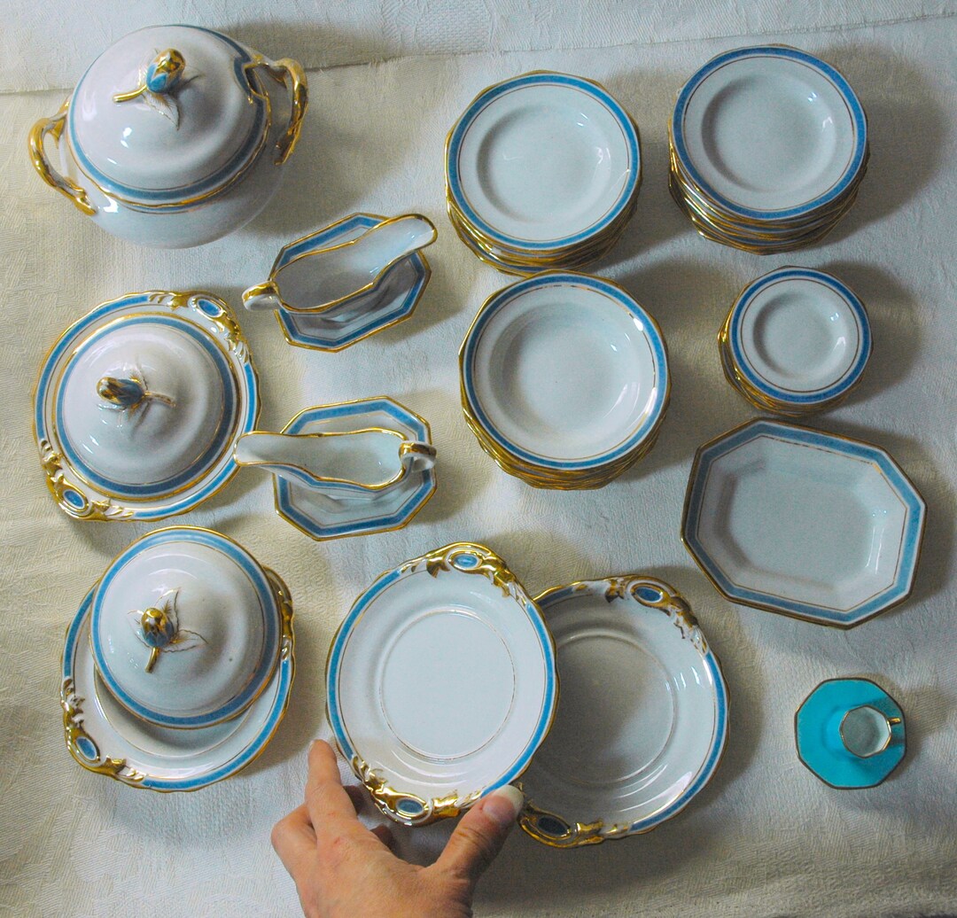MINIATURE OLD CHINA Set From the Country House Estate of the Etsy
