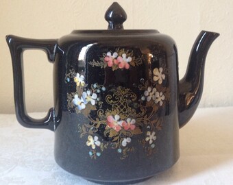 Large Victorian Teapot Ornate Baroque Styling Floral Pattern - Etsy
