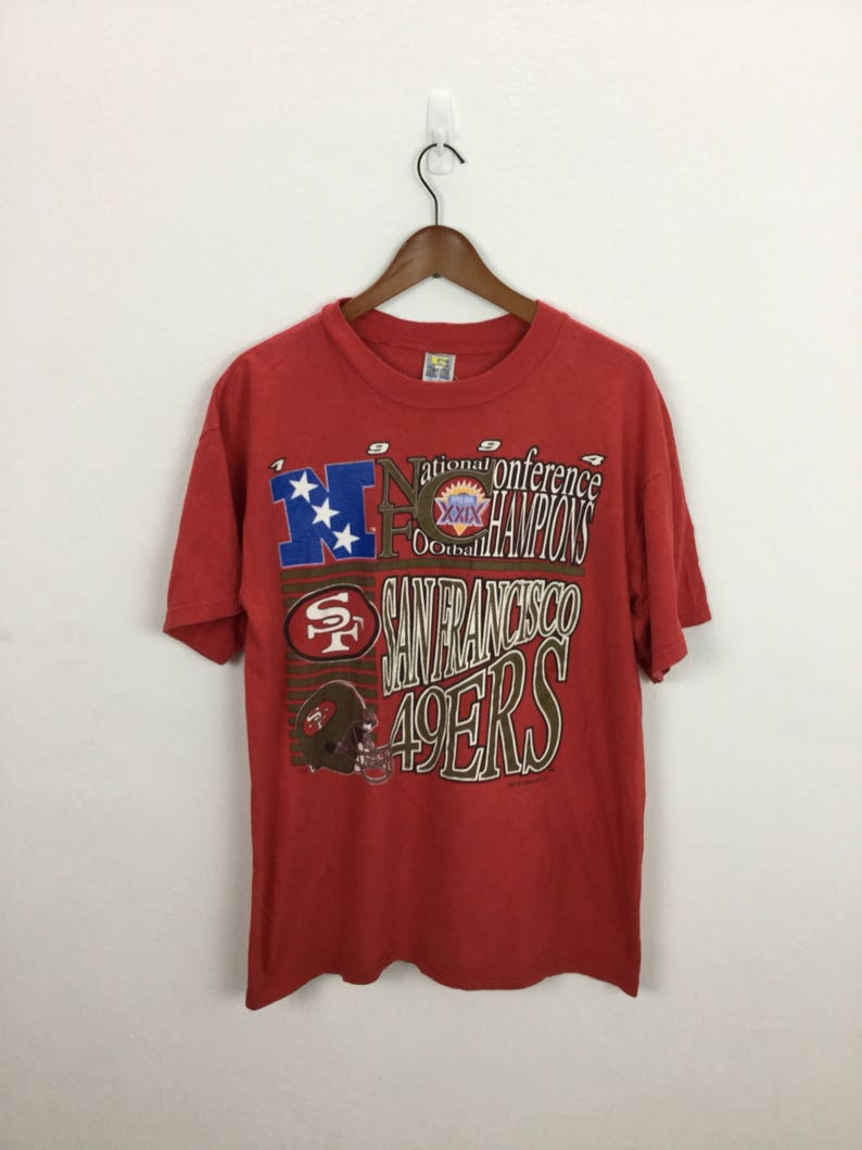 Vintage 90s 49ers Forty Niners Football America NFL T Shirt | Etsy