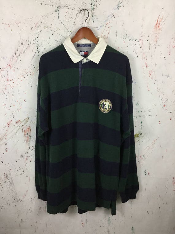 tommy hilfiger 90s rugby polo shirt