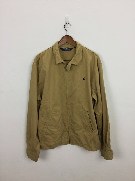 vintage polo harrington jacket