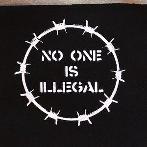 No one is illegal patch