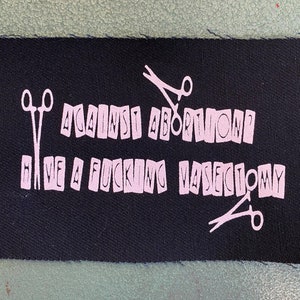 Patch féministe Pro Choice