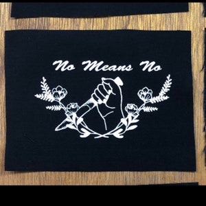 No means no patches!