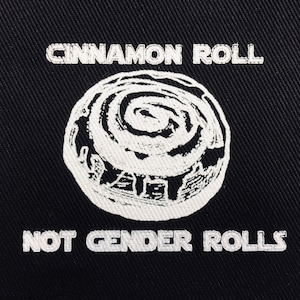 Patch Cinnamon Rolls Não papéis de gênero