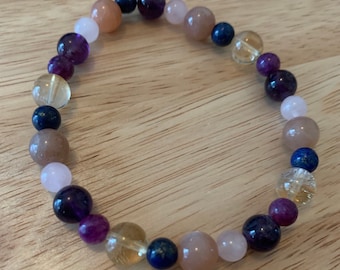 Depression and Anxiety Support Crystal Bracelet