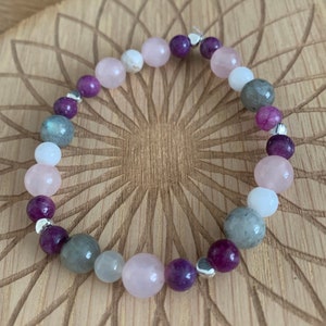 Emotional and Hormonal Balance Crystal Bracelet