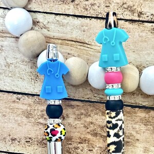 Medical Scrubs Scrub Top Ballpoint Ink Pen Gift Medical Clinic Vet Clinic Drs Office
