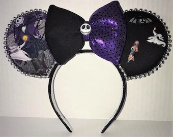 Jack Skellington Halloween Mouse Ears