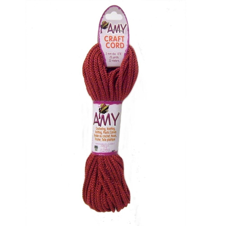 2 mm Cranberry Cord